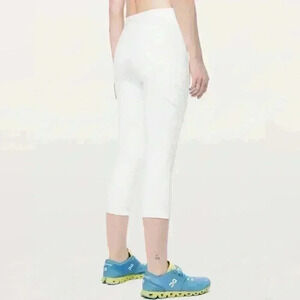 Lululemon speed up legging white size 4